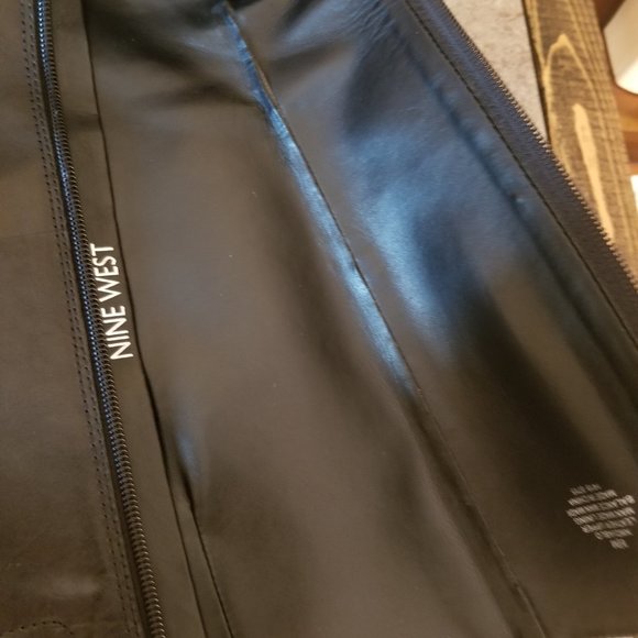 Nine West Diablo leather knee high boots 8.5 - Picture 11 of 11